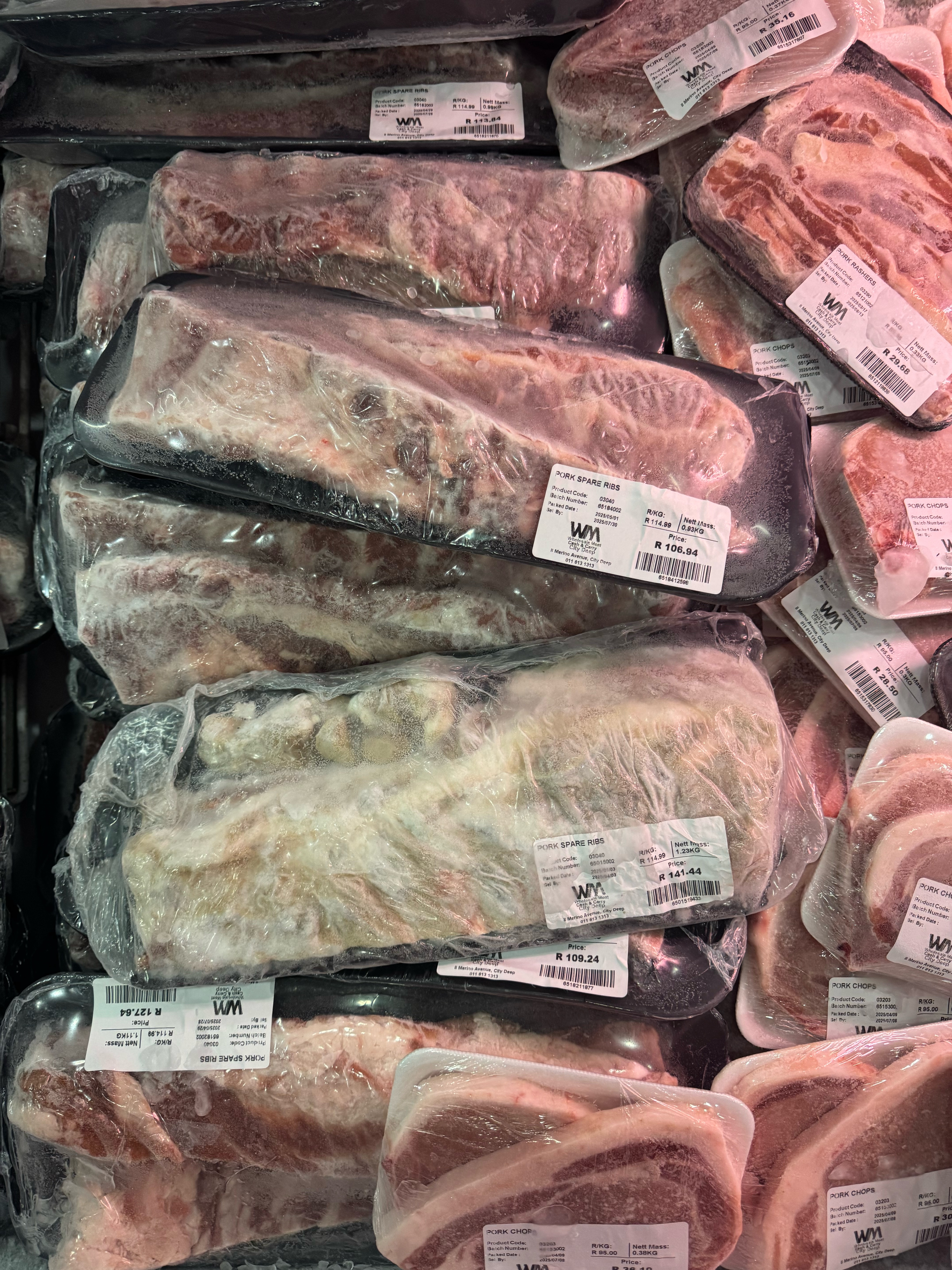 Frozen Pork Spareribs