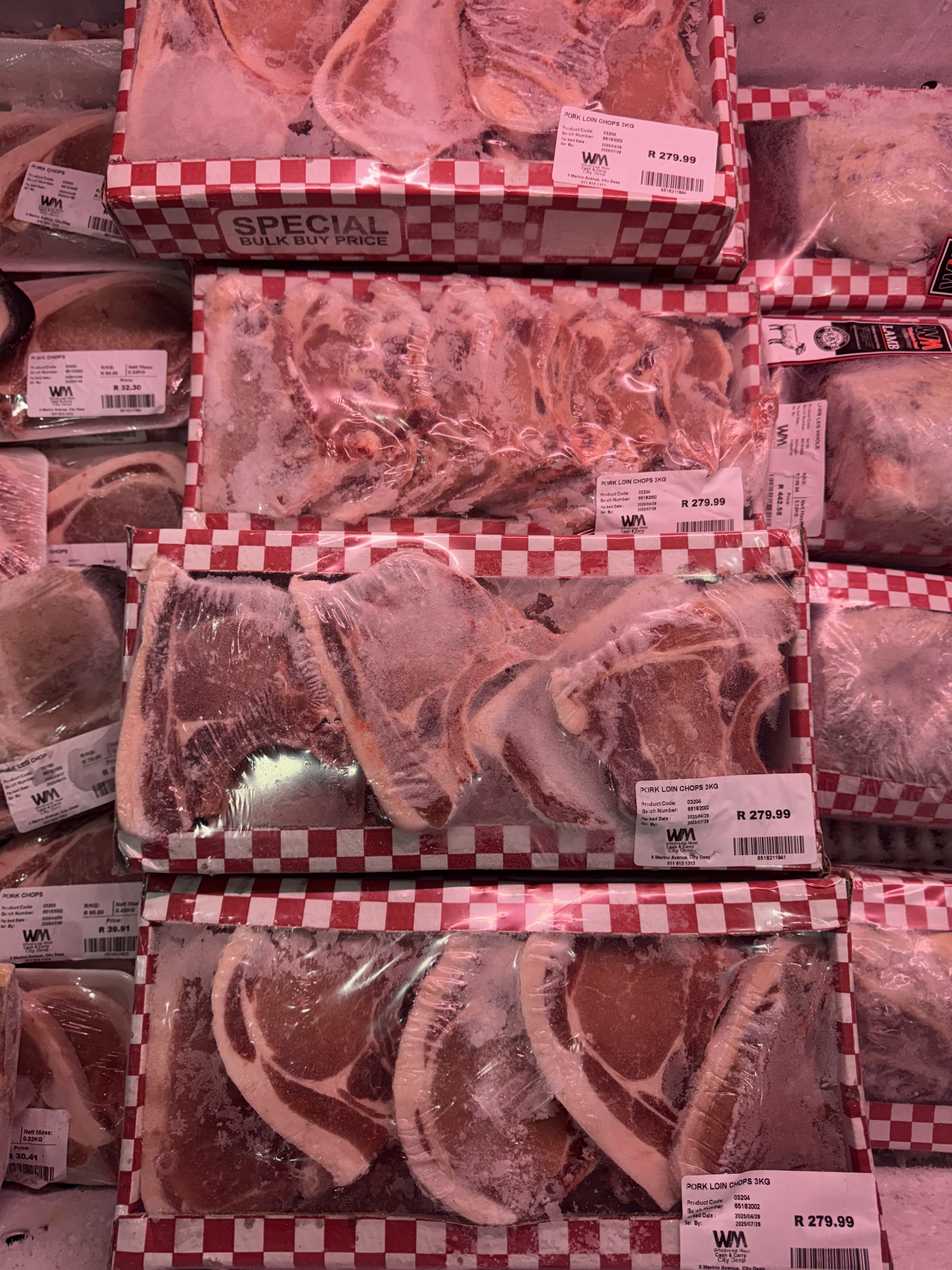 Frozen Pork Loin Chops