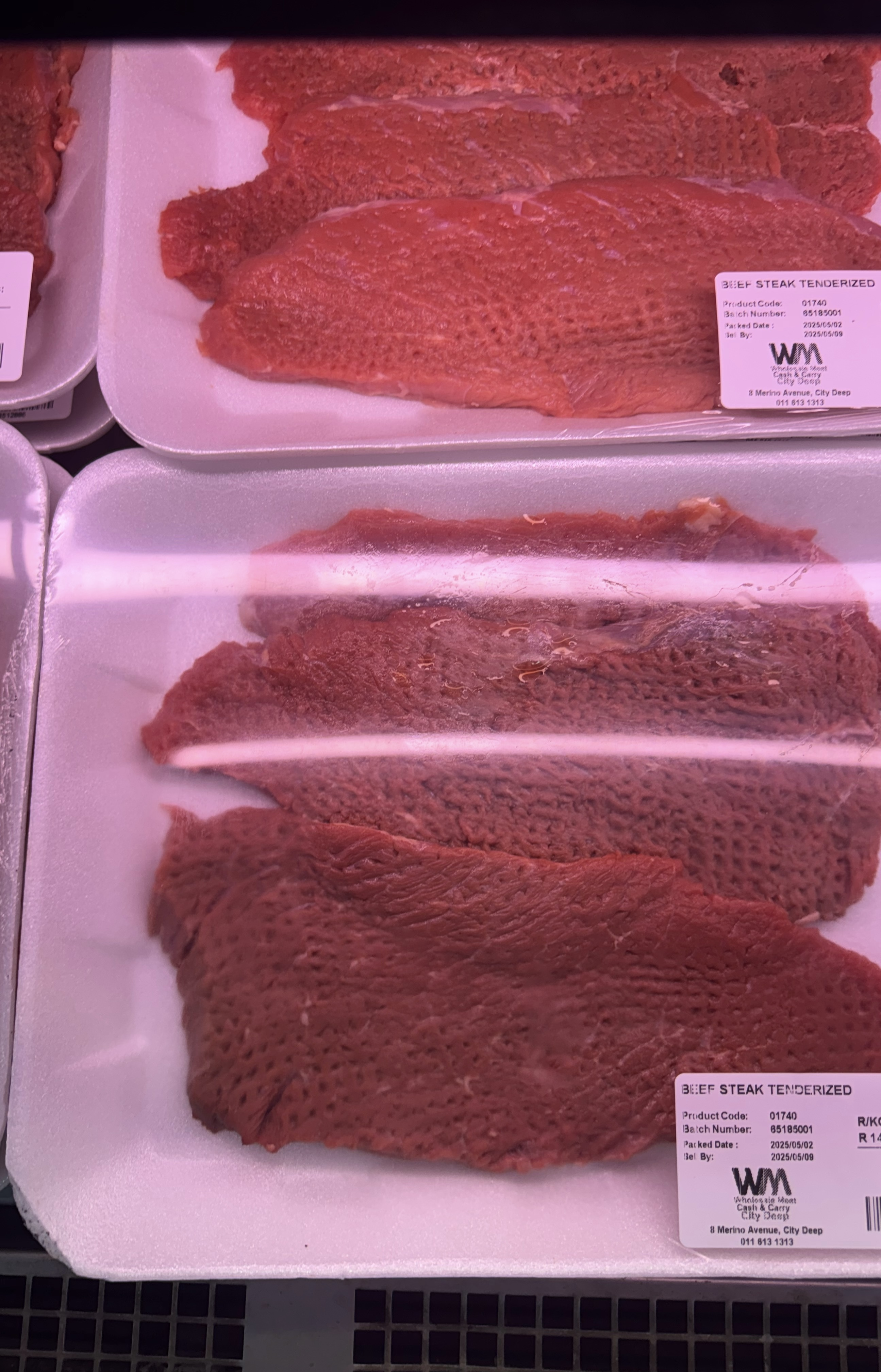 Beef Steak Tenderized