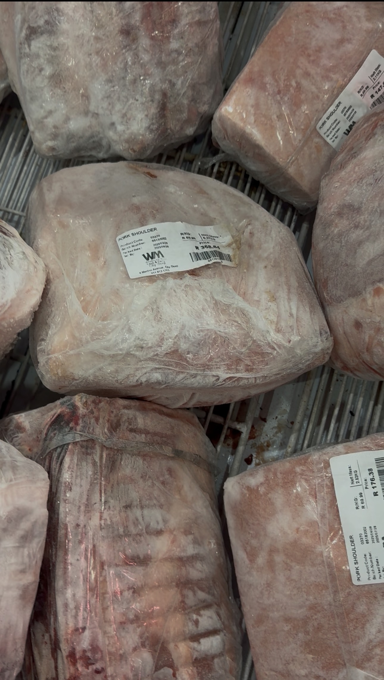 Frozen Pork Shoulder